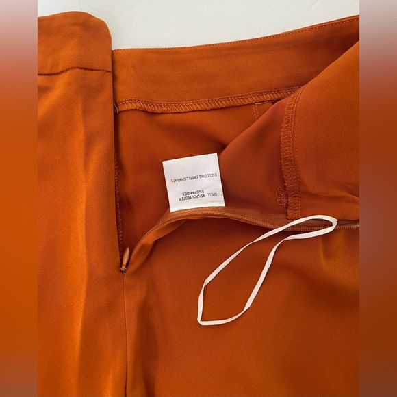NWT Hello Molly SO AUTOMATIC PANTS In Orange Women’s Size XL - Picture 9 of 11